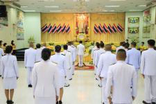 ทน.แม่สอด ร่วมพิธีวางพวงมาลาเนื่องในวันคล้ายวันสวรรคตพระบาทสมเด็จพระบรมชนกาธิเบศร มหาภูมิพลอดุลยเดชมหาราช บรมนาถบพิตร