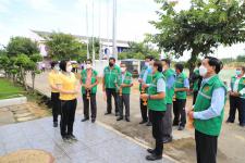 คณะผู้บริหาร ทน.แม่สอด ร่วมกิจกรรมปลูกต้นไม้ประจำปี พ.ศ.2564