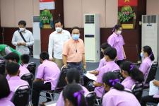 ทน.แม่สอด ร่วมกับ รพ.แม่สอด ร่วมให้บริการฉีดวัคซีนเคลื่อนที่ให้แก่นักเรียนโรงเรียนในสังกัดเทศบาลนครแม่สอด 