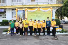 ทน.แม่สอด จัดกิจกรรมวันคล้ายวันพระบรมราชสมภพของพระบาทสมเด็จพระบรมชนกาธิเบศร มหาภูมิพลอดุลยเดชมหาราช บรมนาถบพิตร วันชาติ และวันพ่อแห่งชาติ 	