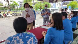 ประชุมผู้ปกครองนักเรียนโรงเรียนเทศบาลวัดบุญญาวาส ภาคเรียนที่ 1 ประจำปีการศึกษา 2565