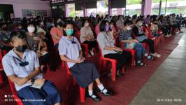 ประชุมผู้ปกครองนักเรียนโรงเรียนเทศบาลวัดบุญญาวาส ภาคเรียนที่ 1 ประจำปีการศึกษา 2565