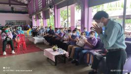 ประชุมผู้ปกครองนักเรียนโรงเรียนเทศบาลวัดบุญญาวาส ภาคเรียนที่ 1 ประจำปีการศึกษา 2565