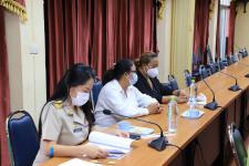 ทน.แม่สอดประชุมหารือแนวทางปรับขึ้นค่าจ้างบริหารจัดการและกำจัดขยะมูลฝอย ครั้งที่ 3/2565