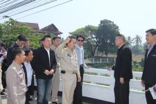รัฐมนตรีประจำสำนักนายกรัฐมนตรี ได้เดินทางมาตรวจดูสภาพพื้นที่การจัดตั้งเขตเศรษฐกิจพิเศษแม่สอด 