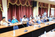 ทน.แม่สอด จัดการประชุมผู้บริหารพบประธานชุมชน