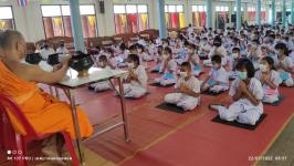 นายกฯ ทน.แม่สอด เปิดโครงการอบรมคุณธณรม จริยธรรม ระดับประถมศึกษา ปีที่ 1-3 โรงเรียนเทศบาลวัดบุญญาวาส 