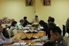 ประชุมคณะกรรมการที่ปรึกษาการพัฒนาเทศบาลนครแม่สอดเป็นเขตเศรษฐกิจพิเศษและพัฒนาเขตเศรษฐกิจพิเศษ ๓ อำเภอชายแดน จังหวัดตากเพื่อกำหนดแนวทางจัดทำแผนแม่บท 