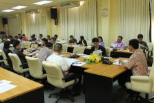 ประชุมคณะกรรมการที่ปรึกษาการพัฒนาเทศบาลนครแม่สอดเป็นเขตเศรษฐกิจพิเศษและพัฒนาเขตเศรษฐกิจพิเศษ ๓ อำเภอชายแดน จังหวัดตากเพื่อกำหนดแนวทางจัดทำแผนแม่บท 