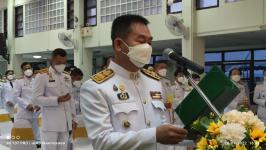ทน.แม่สอด ร่วมพิธีถวายเครื่องราชสักการะ วางพานพุ่ม และจุดเทียนชัยถวายพระพรชัยมงคล