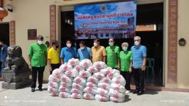 ทน.แม่สอด รับมอบข้าวสาร อาหารแห้ง จำนวน 250 ชุด จาก แม่สอดมูลนิธิสามัคคีการกุศล คณะกรรมการเถ่านั้ง รุ่นที่ 53