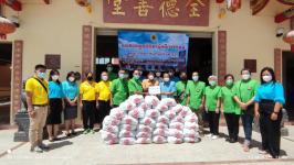 ทน.แม่สอด รับมอบข้าวสาร อาหารแห้ง จำนวน 250 ชุด จาก แม่สอดมูลนิธิสามัคคีการกุศล คณะกรรมการเถ่านั้ง รุ่นที่ 53