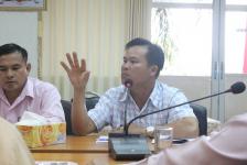 การประชุมคณะทำงานขับเคลื่อนเขตพัฒนาเศษฐกิจพิเศษตากระดับตำบล ณ เทศบาลนครแม่สอด ชั้น 2 วันอังคารที่ 15 กันยายน พ.ศ.2558 เวลา 10.00 น.