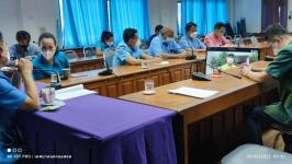 ทน.แม่สอด เข้าร่วมการประชุมส่งเสริมการมีส่วนร่วมทางประชาธิปไตยผ่านระบบทางไกล
