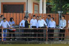 เทศบาลนครแม่สอด ร่วมกับรองอธิบดีโยธาธิการและผังเมืองลงพื้นที่โครงการก่อสร้างระบบระบายน้ำหลักเพื่อแก้ไขปัญหาน้ำท่วมในเขตเทศบาลนครแม่สอด