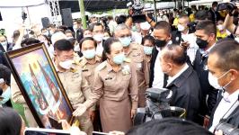 ทน.แม่สอด เข้าร่วมต้อนรับพลเอกประวิตร วงษ์สุวรรณ รองนายกรัฐมนตรี และคณะ ในภารกิจตรวจราชการในพื้นที่อำเภอแม่สอด จังหวัดตาก 