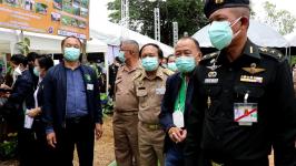 ทน.แม่สอด เข้าร่วมต้อนรับพลเอกประวิตร วงษ์สุวรรณ รองนายกรัฐมนตรี และคณะ ในภารกิจตรวจราชการในพื้นที่อำเภอแม่สอด จังหวัดตาก 
