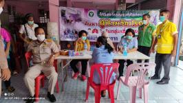 ทน.แม่สอด ร่วมกับโรงพยาบาลแม่สอด ออกหน่วยรณรงค์คัดกรอง ค้นหาผู้ป่วยวัณโรคในกลุ่มเสี่ยงชุมชนดอนไชย