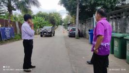 ทน.แม่สอด ร่วมกับ กรมโยธาธิการและผังเมือง ลงพื้นที่รังวัดสำรวจโครงการก่อสร้างถนนพร้อมวางท่อระบายน้ำ ชุมชนสองแคว 1 และสองแคว 2 