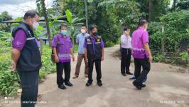 ทน.แม่สอด ร่วมกับ กรมโยธาธิการและผังเมือง ลงพื้นที่รังวัดสำรวจโครงการก่อสร้างถนนพร้อมวางท่อระบายน้ำ ชุมชนสองแคว 1 และสองแคว 2 