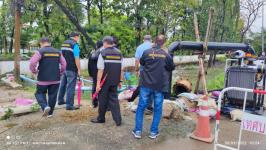 ทน.แม่สอด ลงพื้นที่ติดตามสถานการณ์น้ำในพื้นที่เขตเทศบาลนครแม่สอดหลังมีฝนตกหนักอย่างต่อเนื่อง