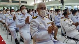 ร่วมพิธีทำบุญตักบาตรถวายพระราชกุศล พระบาทสมเด็จพระบรมชนกาธิเบศร มหาภูมิพลอดุลยเดชมหาราช บรมนาถบพิตร เนื่องในวันคล้ายวันสวรรคต 13 ตุลาคม 2565 