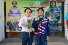 ทน.แม่สอด ร่วมแสดงความยินดีกับนางสาวสุชญา คำแดงดี ร.ร.กีฬาเทศบาลนครแม่สอด คว้าเหรียญเงิน วิ่งผลัดเมดเลย์ ทีมชาติไทยในการแข่งขัน Asian U18 Youth Athletics Championships 2022