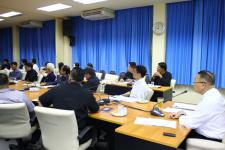เทศบาลนครแม่สอดจัดการประชุมคณะผู้บริหารและหัวหน้าส่วนราชการเทศบาลนครแม่สอด ครั้งที่ 16/2560