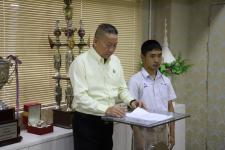 นักเรียนโรงเรียนเทศบาลวัดมณีไพรสณฑ์ ผ่านการคัดเลือก 1 ใน 60 คน จากทั่วประเทศ ร่วมกิจกรรม “ตามรอย เจ กับ อิเดมิตสึ” ประเทศญี่ปุ่น 