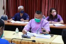 ทน.แม่สอด ร่วมประชุมปรึกษาหารือเกี่ยวกับการขุดเจาะถนนคอนกรีตและท่อแขวนสะพานในเขตเทศบาลนครแม่สอด