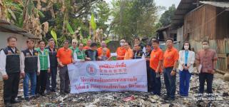 ทน.แม่สอด ร่วมกับแม่สอดมูลนิธิสามัคคีการกุศล ลงพื้นที่เยี่ยมผู้ประสบเหตุอัคคีภัย ชุมชนสองแคว 2 