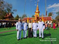 ทน.แม่สอด ร่วมพิธีพระราชทานเพลิงศพ พระครูวิรุฬ์ธรรมโสภณ (คำปัน ทนนฺชโย) อดีตที่ปรึกษาเจ้าคณะตำบลพระธาตุ และเจ้าอาวาสวัดแม่ระมาดน้อย