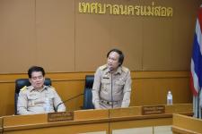 สภาเทศบาลนครแม่สอด ประชุมสภาเทศบาลนครแม่สอด สมัยสามัญ สมัยแรก ประจำปี 2566