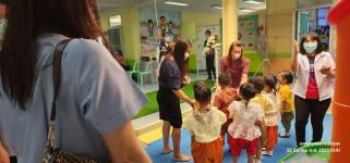 ทน.แม่สอด ต้อนรับคณะตรวจเยี่ยมพลังเครือข่ายสถานพัฒนา เด็กปฐมวัยต้นแบบ ด้านสุขภาพช่องปาก   