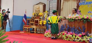 ทน.แม่สอด จัดพิธีมอบวุฒิบัตรยุวบัณฑิต ประจำปีการศึกษา 2565 โรงเรียนเทศบาลวัดมณีไพรสณฑ์ สังกัดเทศบาลนครแม่สอด