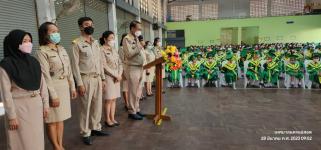 ทน.แม่สอด จัดพิธีมอบวุฒิบัตรยุวบัณฑิต ประจำปีการศึกษา 2565 โรงเรียนเทศบาลวัดมณีไพรสณฑ์ สังกัดเทศบาลนครแม่สอด