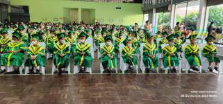 ทน.แม่สอด จัดพิธีมอบวุฒิบัตรยุวบัณฑิต ประจำปีการศึกษา 2565 โรงเรียนเทศบาลวัดมณีไพรสณฑ์ สังกัดเทศบาลนครแม่สอด