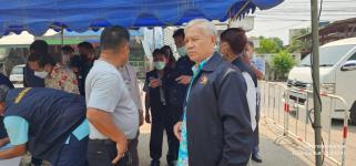 ทน.แม่สอด ลงพื้นที่ดำเนินงานวางแผนโครงการก่อสร้างระบายน้ำหลัก อำเภอแม่สอด จังหวัดตาก ร่วมกับกรมโยธาธิการและผังเมือง 