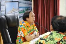 ทน.แม่สอด จัดประชุมหัวหน้าส่วนราชการ ครั้งที่ 4/2566 ประจำเดือน เมษายน 2566 