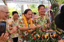 ทน.แม่สอด จัดโครงการประเพณีอาหารพื้นเมืองท้องถิ่น เทศบาลนครแม่สอด ประจำปี 2566