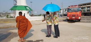 ทน.แม่สอด ร่วมเตรียมความพร้อมพิธีอัญเชิญพระบรมรูปหล่อสมเด็จพระเจ้าตากสินมหาราช ประดิษฐาน ณ วงเวียนแยกอุ้มผาง