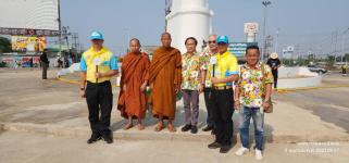 ทน.แม่สอด ร่วมเตรียมความพร้อมพิธีอัญเชิญพระบรมรูปหล่อสมเด็จพระเจ้าตากสินมหาราช ประดิษฐาน ณ วงเวียนแยกอุ้มผาง