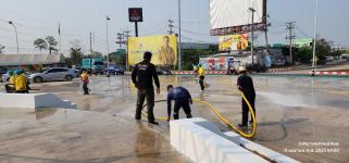 ทน.แม่สอด ร่วมเตรียมความพร้อมพิธีอัญเชิญพระบรมรูปหล่อสมเด็จพระเจ้าตากสินมหาราช ประดิษฐาน ณ วงเวียนแยกอุ้มผาง