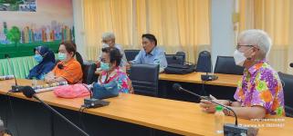 ทน.แม่สอด ต้อนรับคณะประธานชุมชนและตัวแทนกลุ่มแม่บ้าน เขตเทศบาลนครแม่สอด เพื่อสวัสดีปี๋ใหม่เมือง เทศกาลสงกรานต์ 