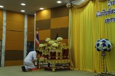 เทศบาลนครแม่สอด จัดพิธีรับพระราชทานเครื่องราชอิสริยาภรณ์ อันเป็นที่เชิดชูยิ่งช้างเผือก และเครื่องราชอิสริยาภรณ์อันมีเกียรติยศยิ่งมงกุฎไทย