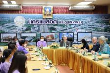 ทน.แม่สอด ให้การต้อนรับนายเดวิด เดลี เอกอัครราชทูตสหภาพยุโรปประจำประเทศไทยพร้อมด้วยคณะ