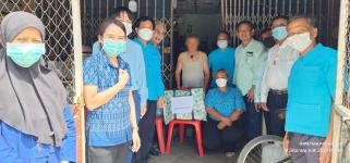 ทน.แม่สอด ลงพื้นที่เยี่ยมผู้ป่วยติดเตียงและผู้พิการ ชุมชนบ้านเหนือสามัคคี ชุมชนดอนไชยและชุมชนบ้านทุ่ง 