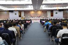 ทน.แม่สอด จัดโครงการผู้บริหารมอบนโยบายการทำงานตามหลักธรรมาภิบาล ประจำปีงบประมาณ 2566