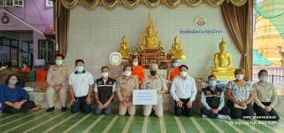 ทน.แม่สอด ถวายเครื่องสิ่งของอุปโภคบริโภค โรงเรียนโสภณวรคุณวิทยา (วัดดอนไชย)