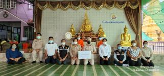 ทน.แม่สอด ถวายเครื่องสิ่งของอุปโภคบริโภค โรงเรียนโสภณวรคุณวิทยา (วัดดอนไชย)